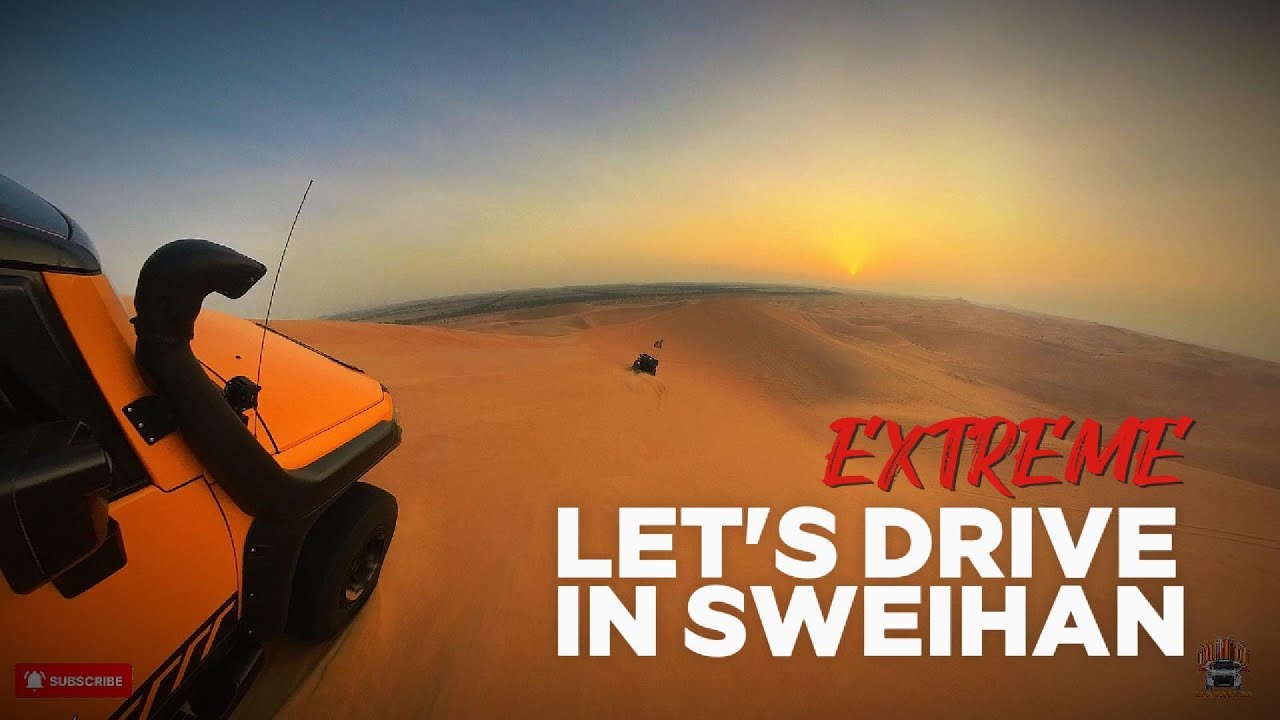 Desert Extreme Drive in Sweihan Abu Dhabi #jeep #fj #offroad #offroading #nissanxterra #dunebashing