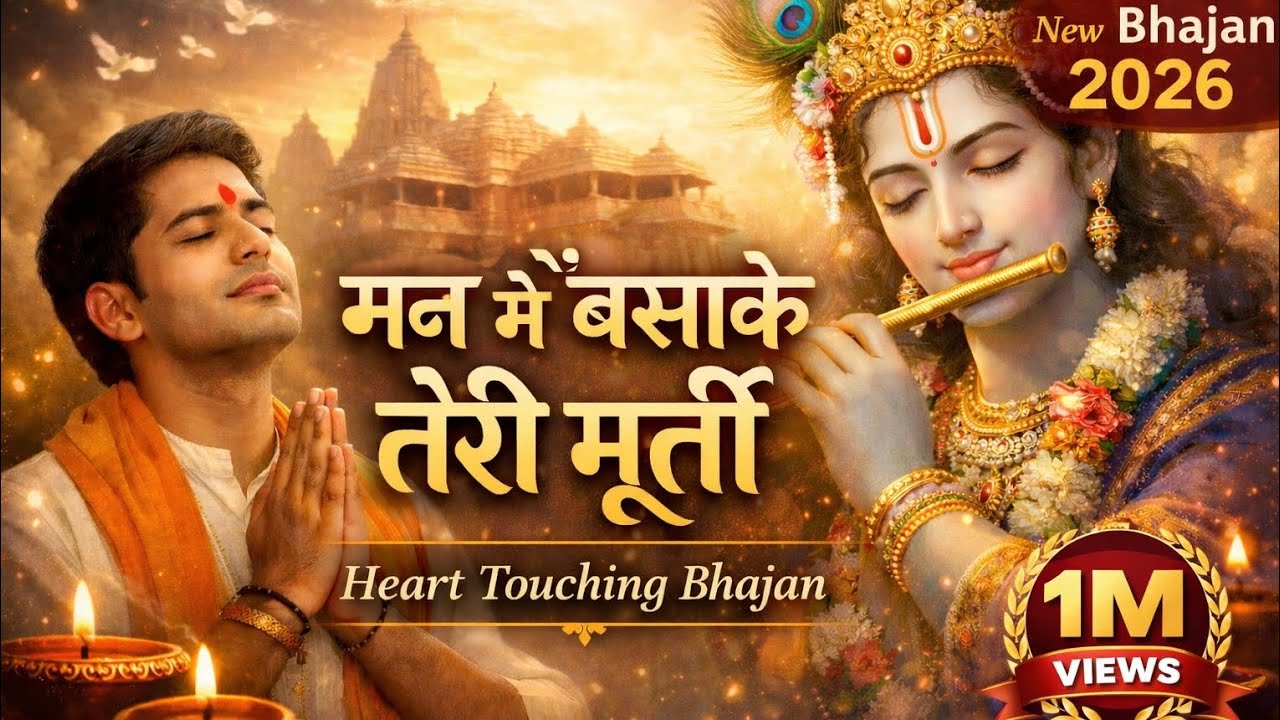 मन में बसाके तेरी मूर्ति | New Bhajan 2026 | Heart Touching Bhakti Song | Hindi Devotional Song