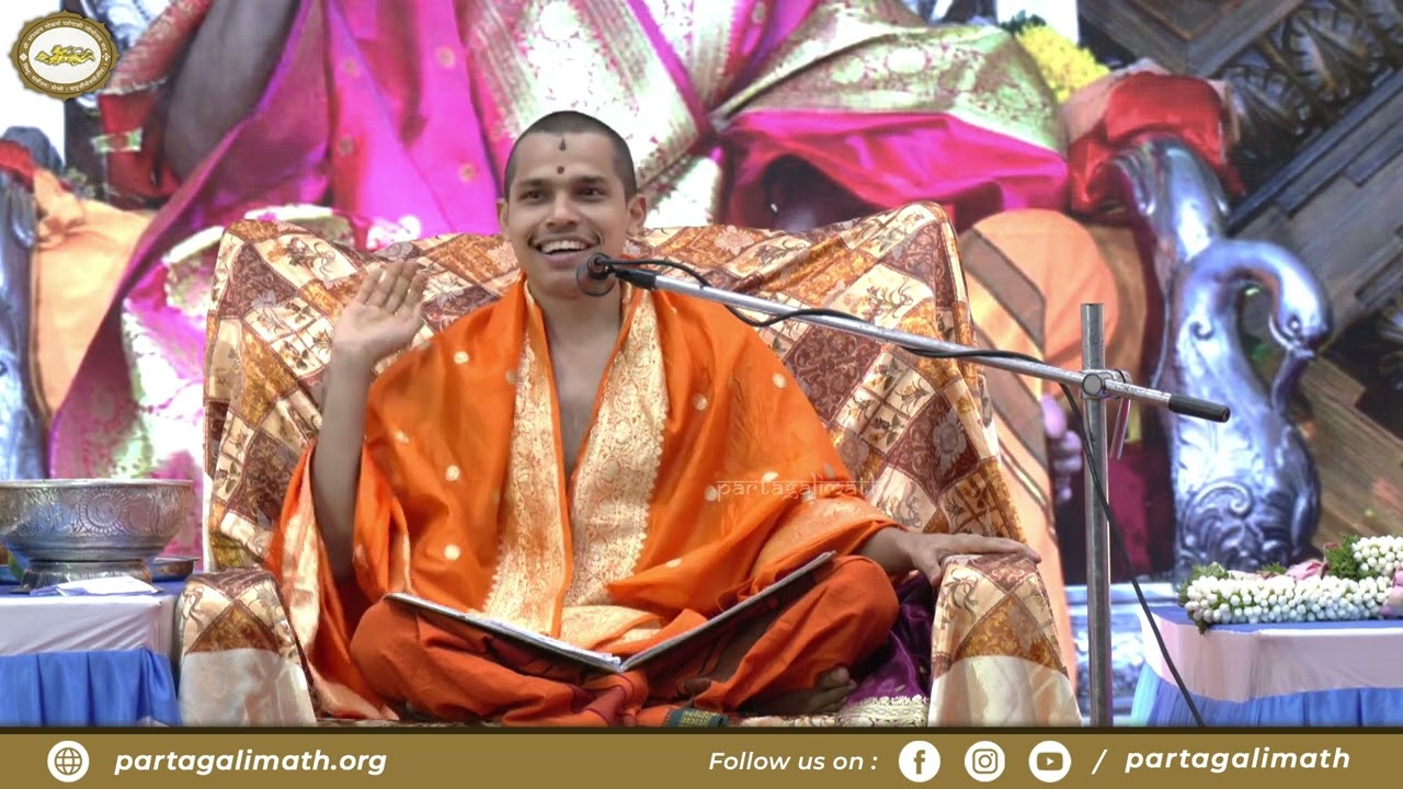 Ashirvachan | Dharwad Purapravesha | Saraswati Niketan | Gsb Samaj Dharwad | Gokarn Partagali Math
