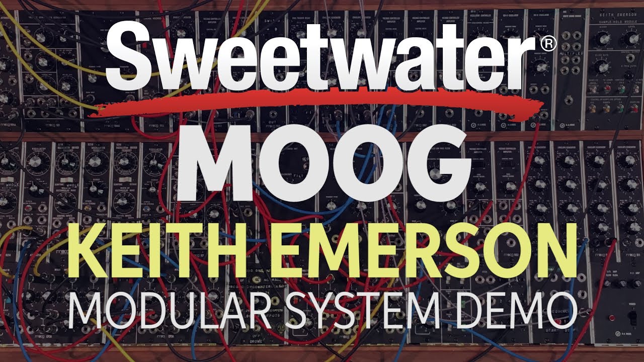Moog Keith Emerson Modular System Demo &mdash; Daniel Fisher