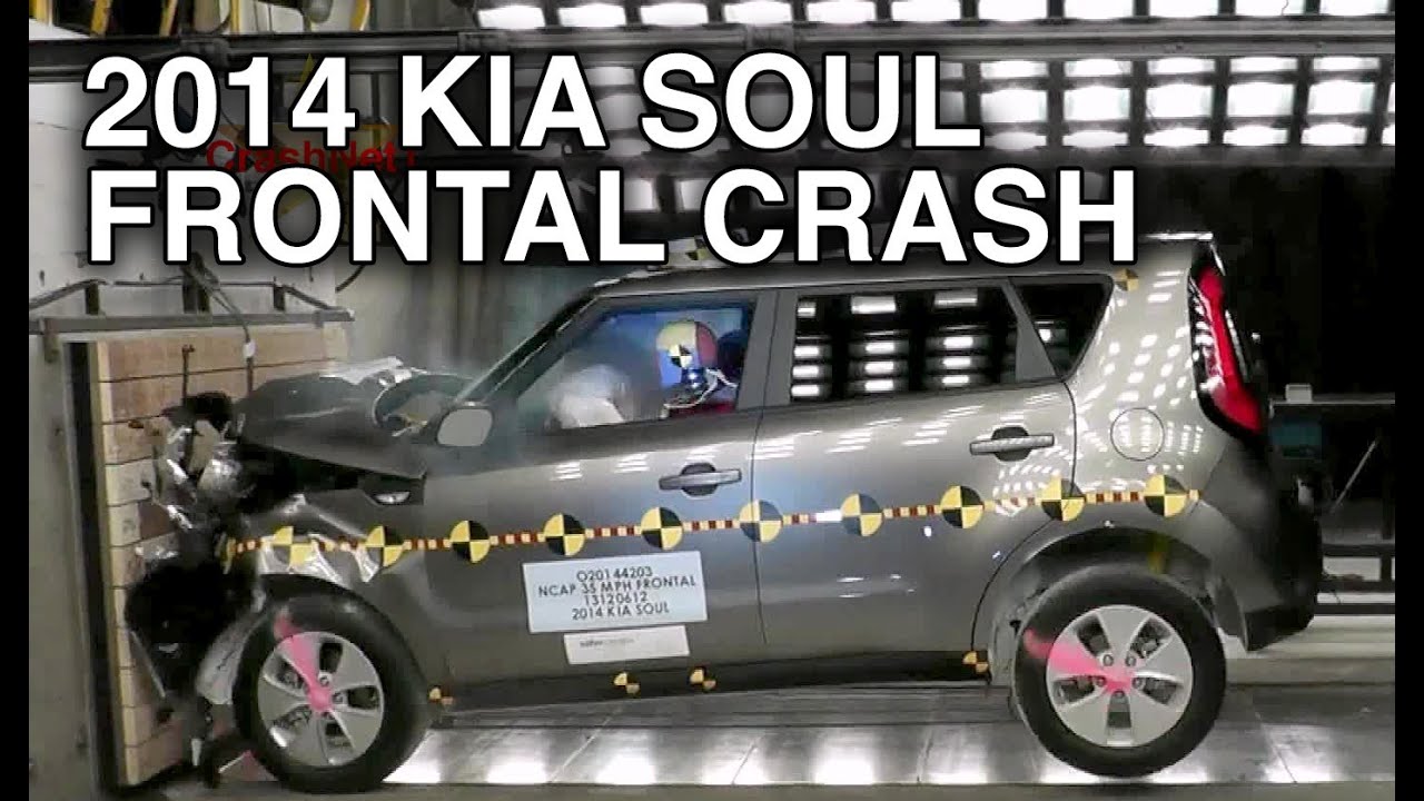 2014 Kia Soul | Frontal Crash Test | CrashNet1