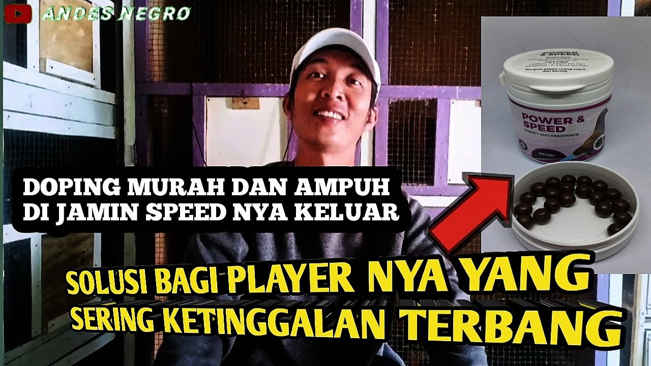 DOPING PENAMBAH SPEED UNTUK PLAYER