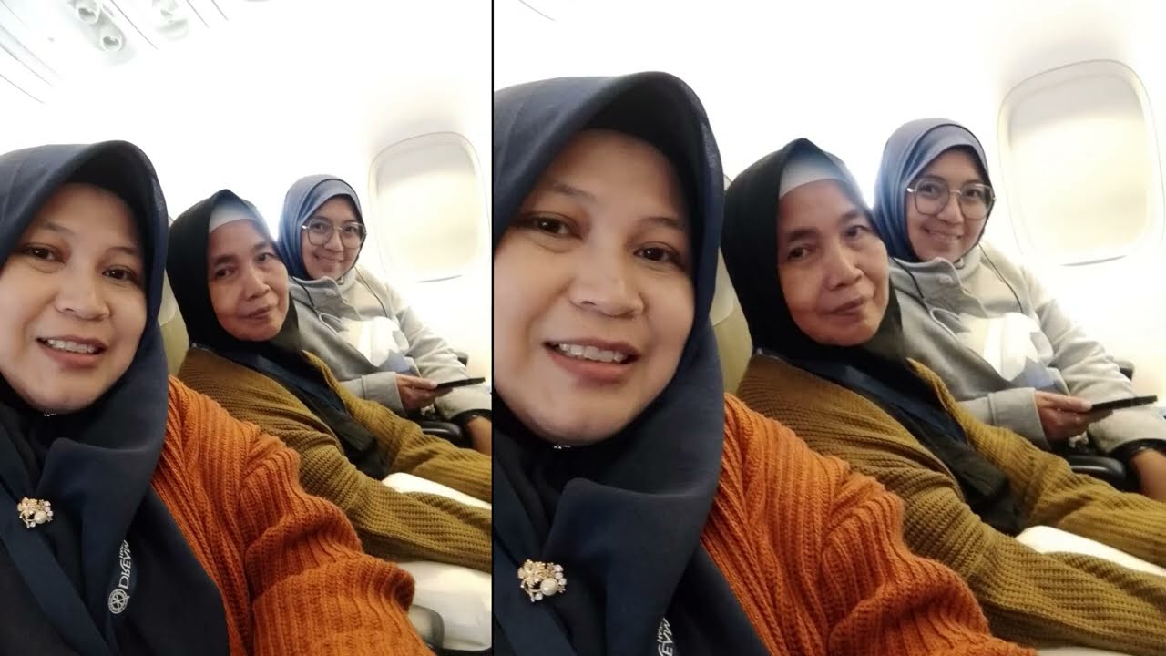NAIK PESAWAT PERTAMA KALI LANGSUK KE LN, ALHAMDULILLAH saudipart2 #dokumentation #dokumentasi