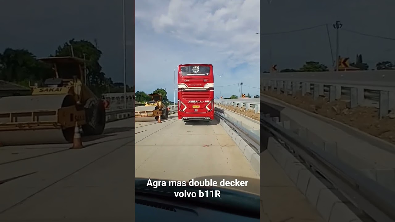 Bus Agra Mas Double Decker Terbaru