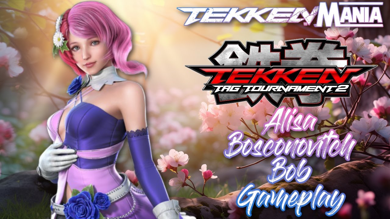 Tekken Tag Tournament 2: Alisa Bosconovitch/Bob Gameplay