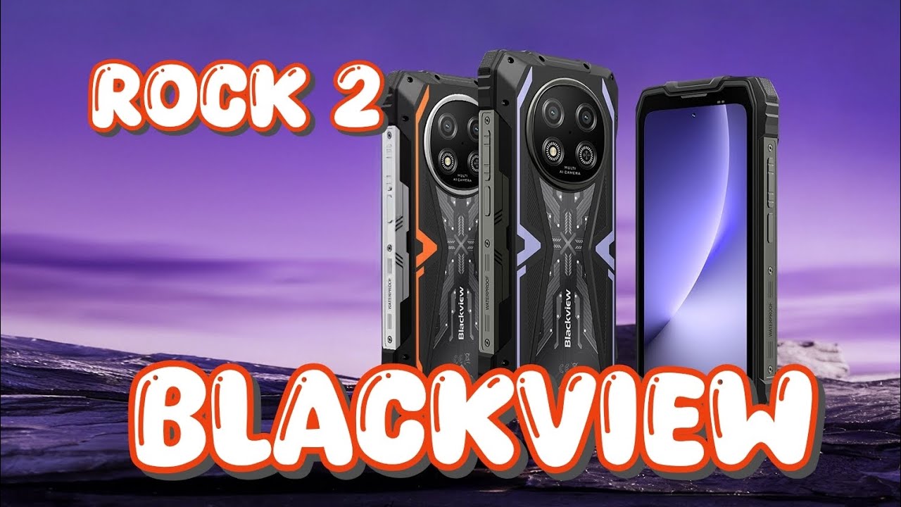Новинка Blackview Rock 2, 5G, Unisoc T8100, NFC, 15000 mAh, Android 16, 120 Hz.