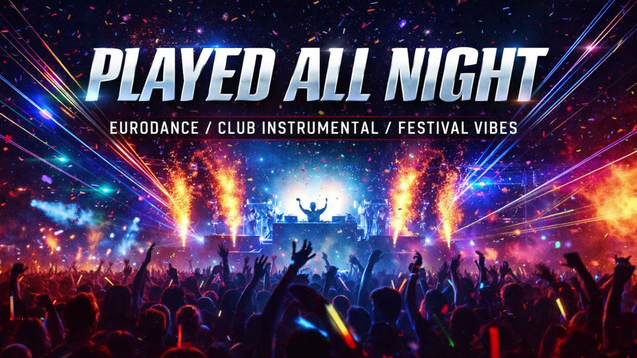 Played All Night | Eurodance / Club Instrumental | Festival Vibes