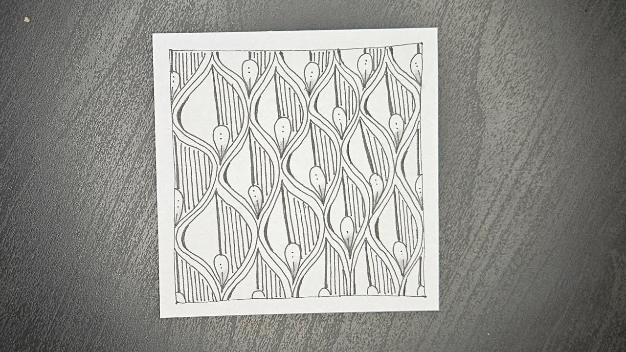 Zen drawing for relaxation