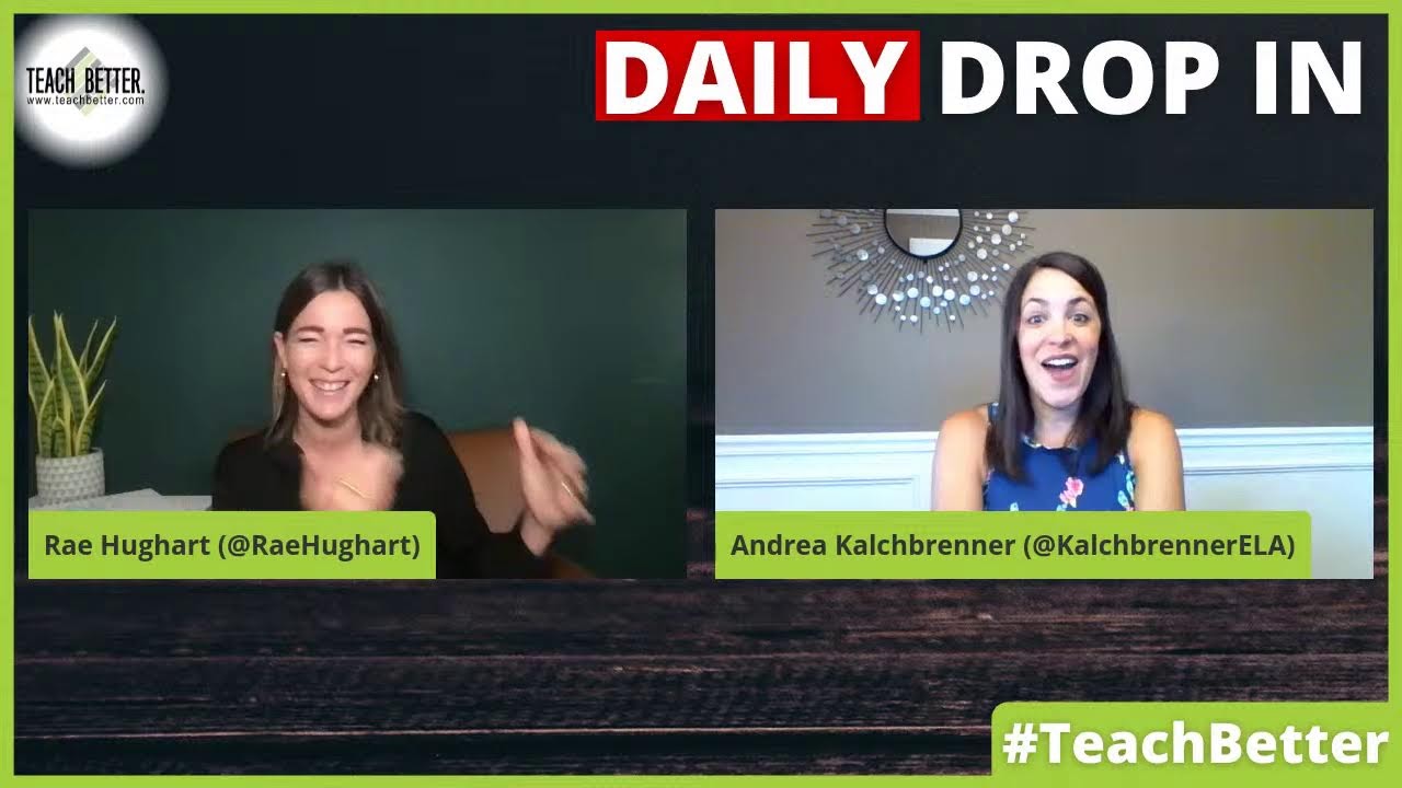 Being a Strong Staff Member vs a Strong Teacher... you don't miss #DailyDropIn with Rae & Andrea!