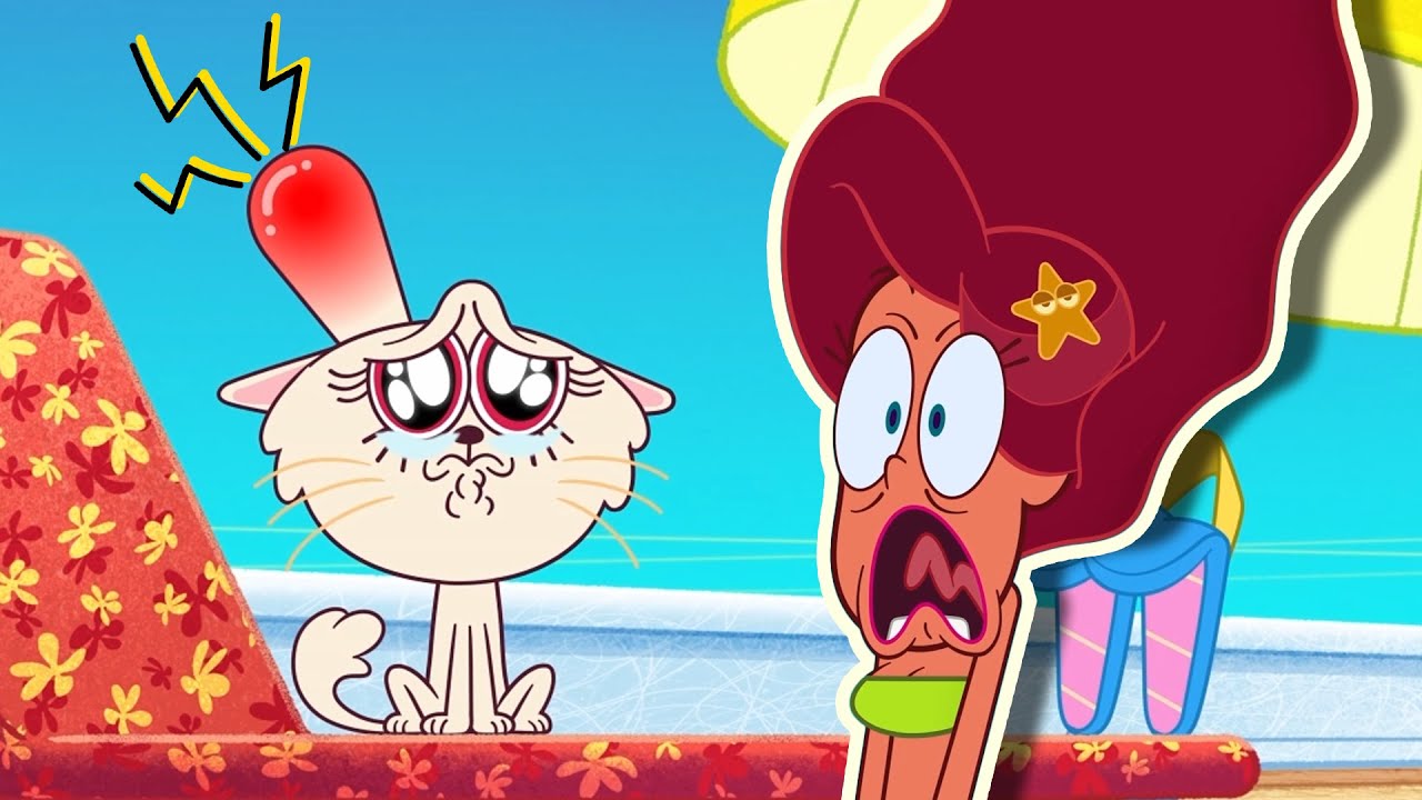 Zig & Sharko | NEW SEASON 4 😭 BABY CAT - Compilation in HD