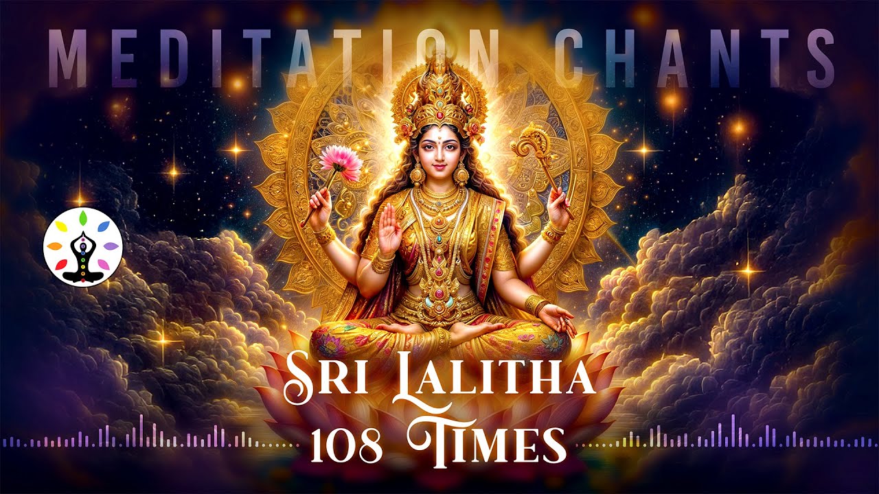 Sri Lalitha 108 Chantings for Peace & Prosperity |Experience Divine Energy & Bliss|Spiritual Growth