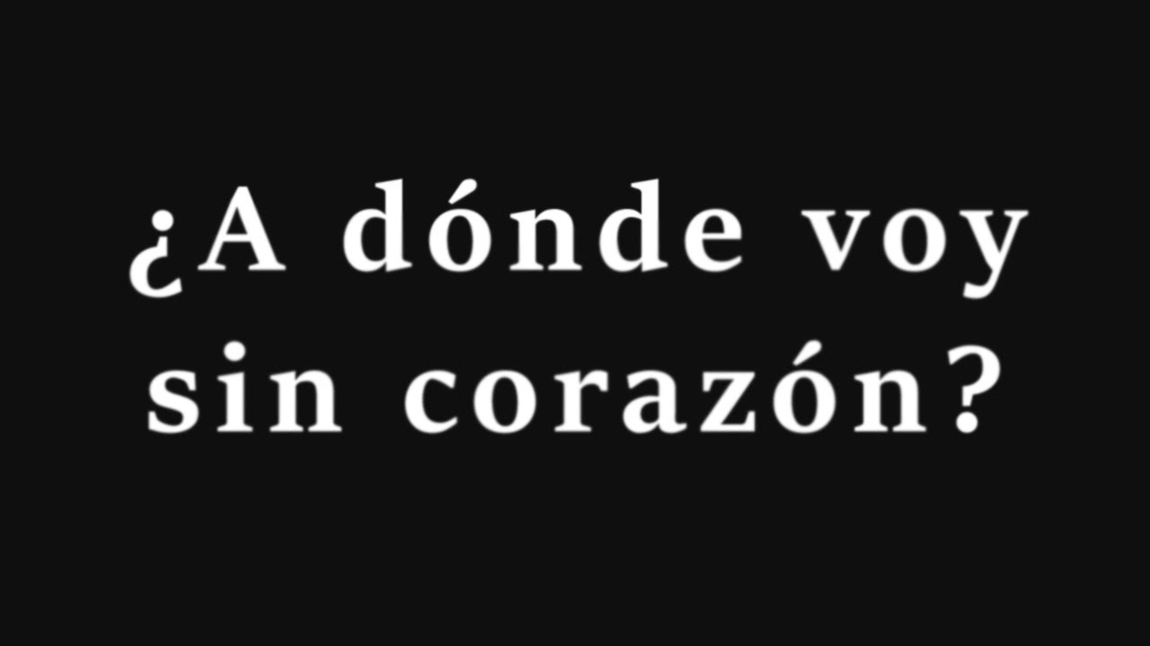 ¿A dónde voy sin corazón? - Agostino Martino