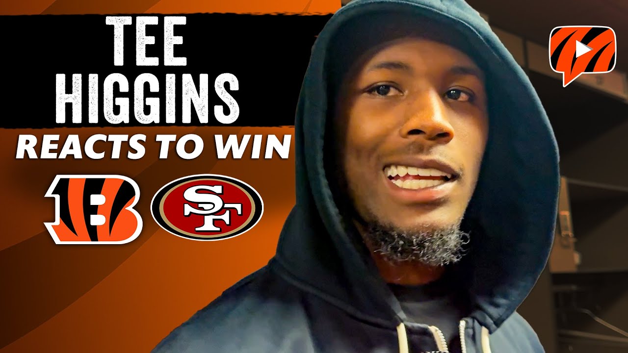 Tee Higgins on Bengals Win Over 49ers, Joe Burrow&rsquo;s Performance and MORE
