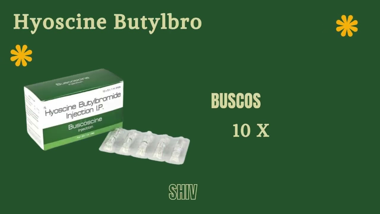 Hyoscine Butylbromide Injection IP