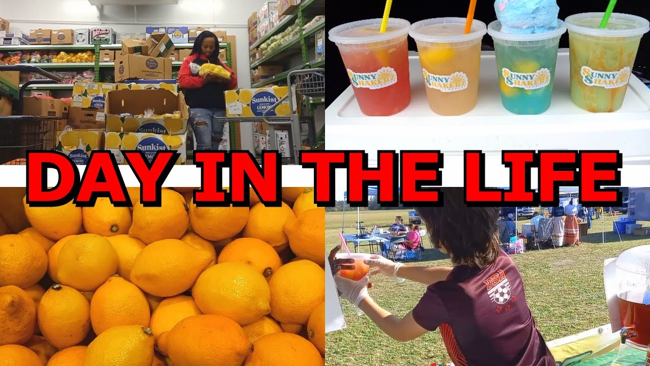 How Much I Made Selling Lemonade At My 1st Event | Day In The Life #2
