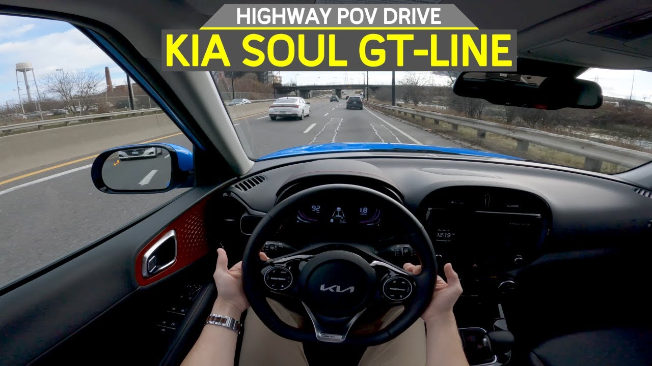 ТЕСТ БЕЗОПАСНОСТИ И СИСТЕМЫ ПОМОЩИ ВОЖДЕНИЮ! - Kia Soul GT-Line Limited 2023 года - Тест-драйв с ...