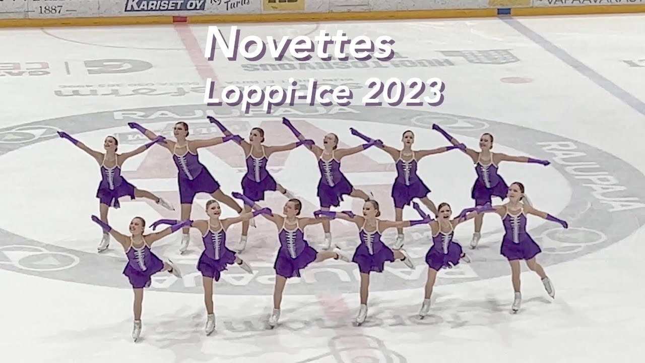 Novettes - Loppi-Ice 2023 - Synchronized skating
