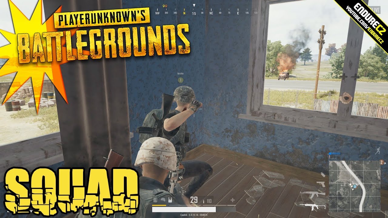 BOŽSKÝ GRANÁT ZA PĚT DVANÁCT! | SQUAD | PUBG CZ/SK