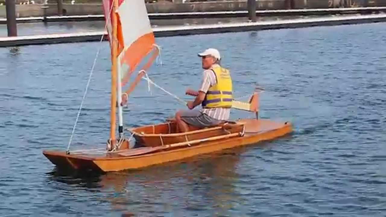 Sailing with Power-fin test run #02