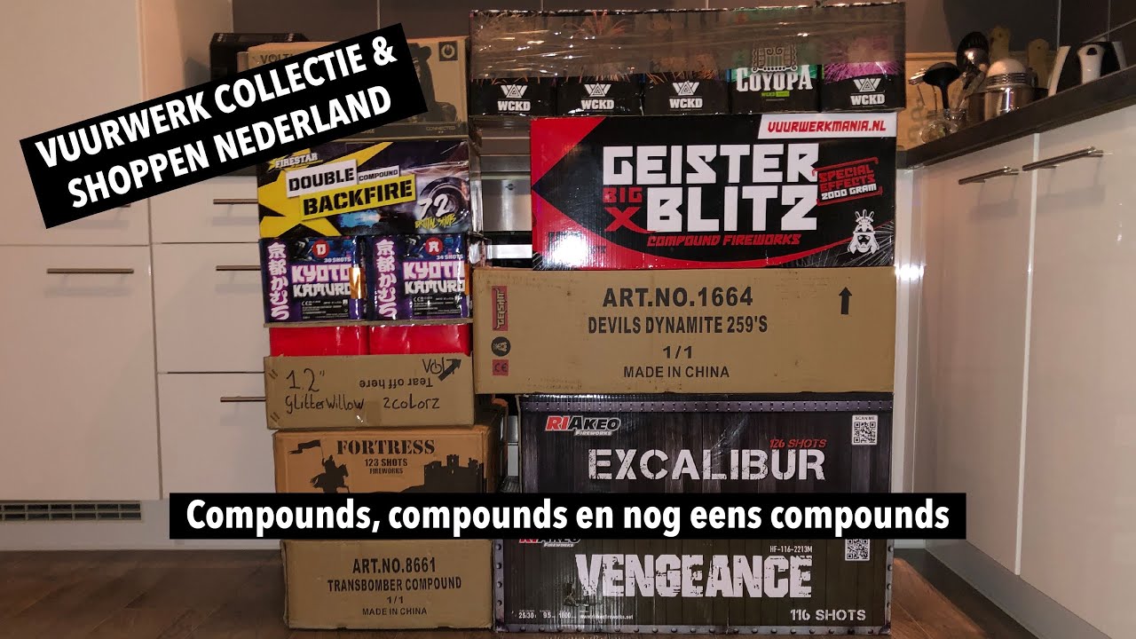 VUURWERK SHOPPEN NEDERLAND + COLLECTIE