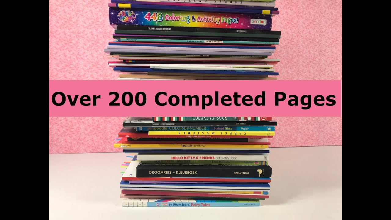 Completed Coloring Pages Finished September August July | PaulAndShannonsLife