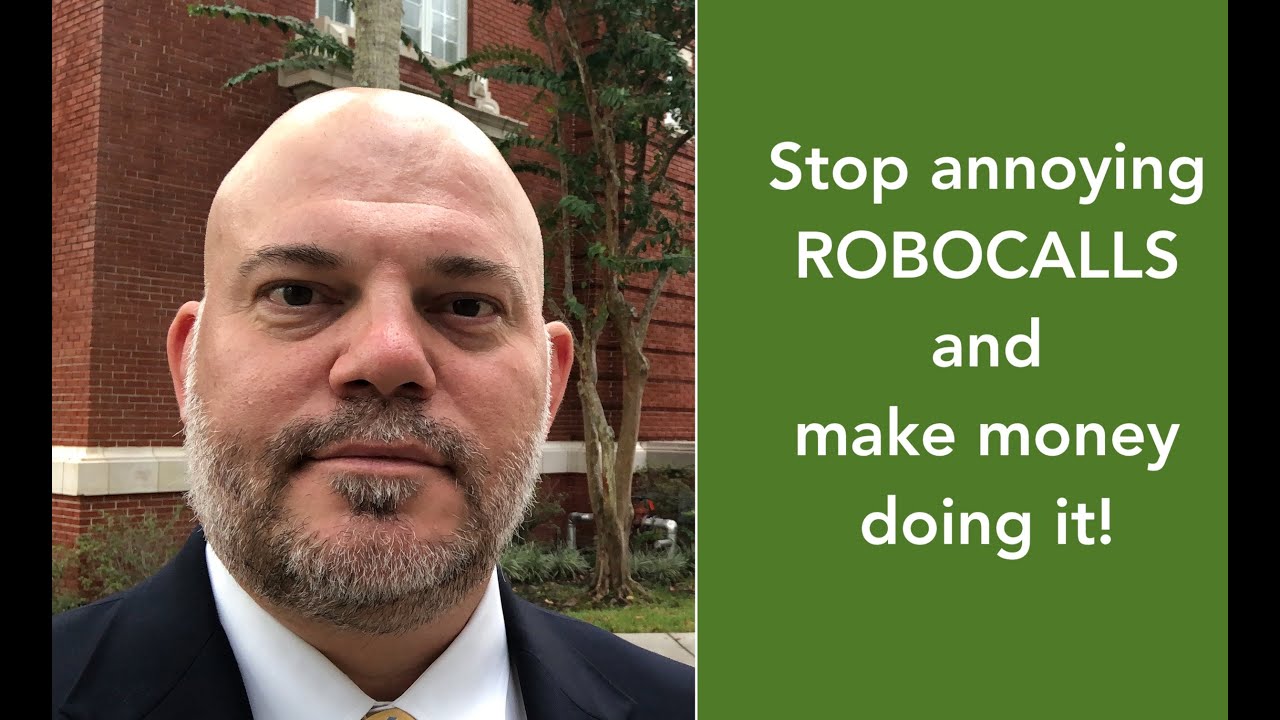 How do you stop annoying robocalls to your cell phone, and even MAKE MONEY doing it?
