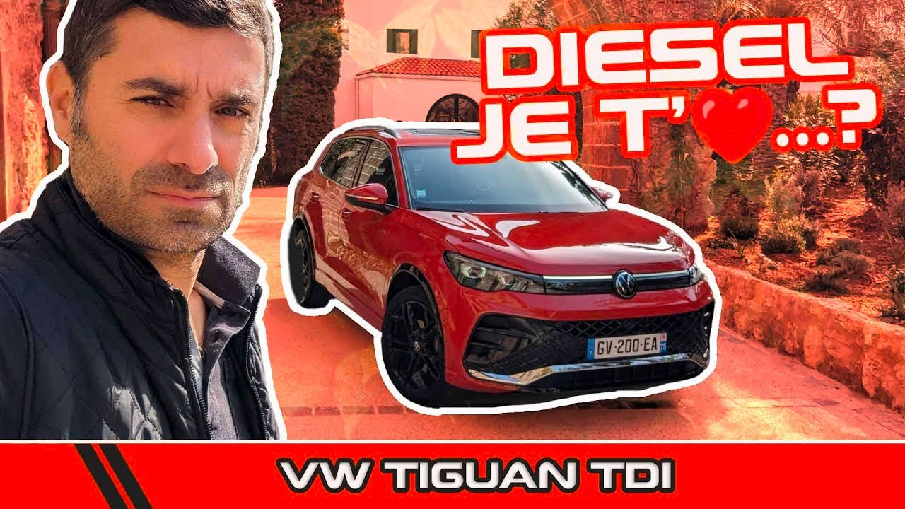 Le diesel refuse de mourir ! Essai du nouveau Volkswagen Tiguan  TDI