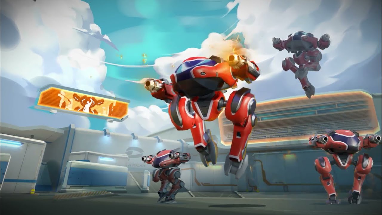 Mech Arena FB Videos - Comic Book Style