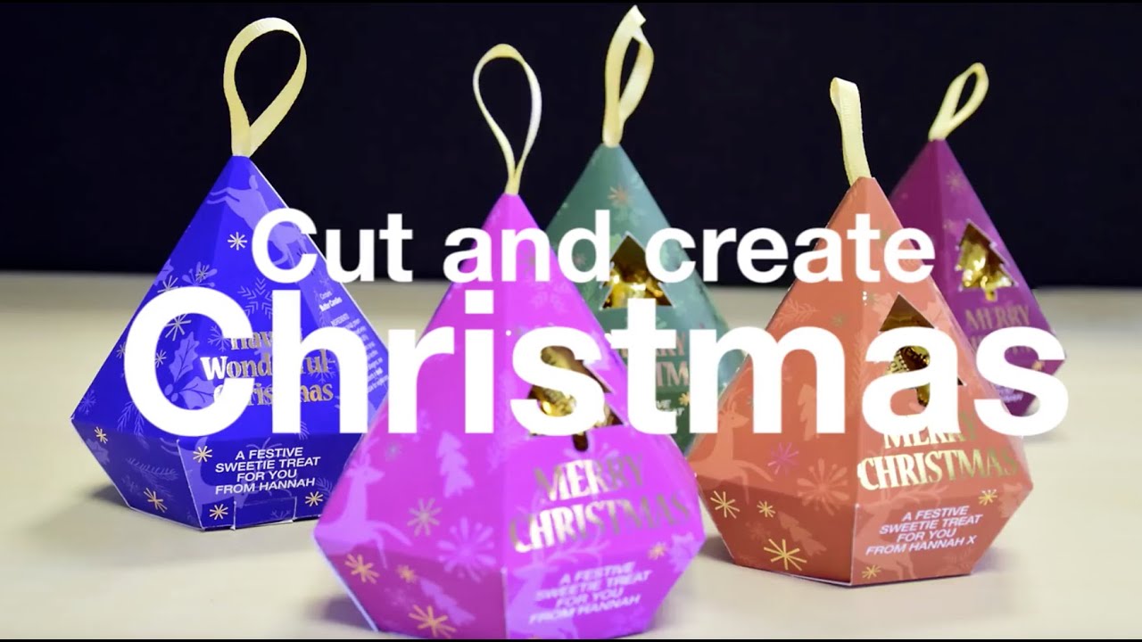 Cut & create Christmas - with ColorCut FB8000 automated flatbed cutter