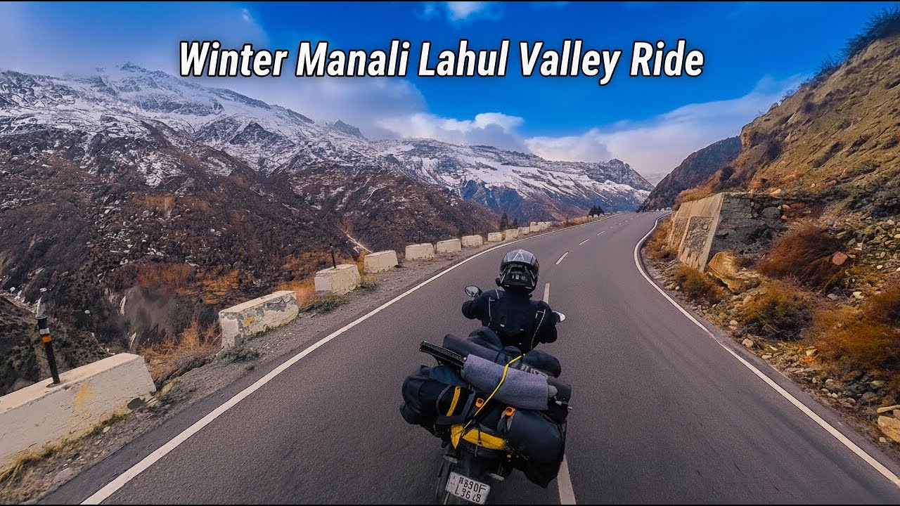 Manali Aaye Aur Yaha Nahi Gaye To Kuch Nahi Dekha | Scenic Ride Sissu to Darcha | Honda CB300F 🏍️