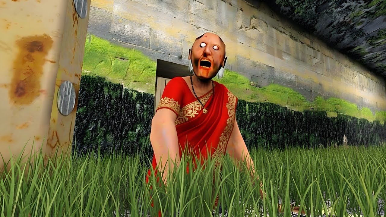 Granny Game Horror Sewar Escape Gameplay | Granny Red Mod House Ep 04