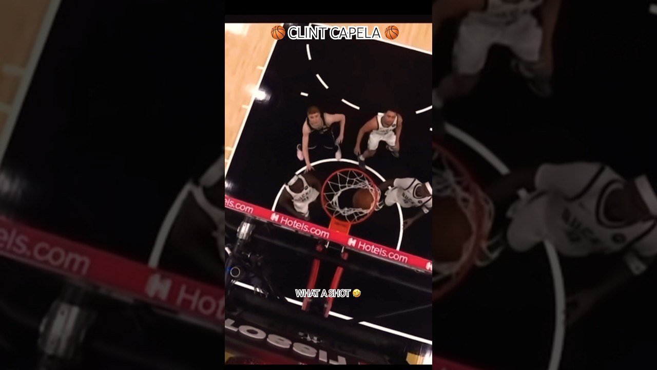 CLINT CAPELA THROWS UP A LAST SECOND HAIL MARY 🤣