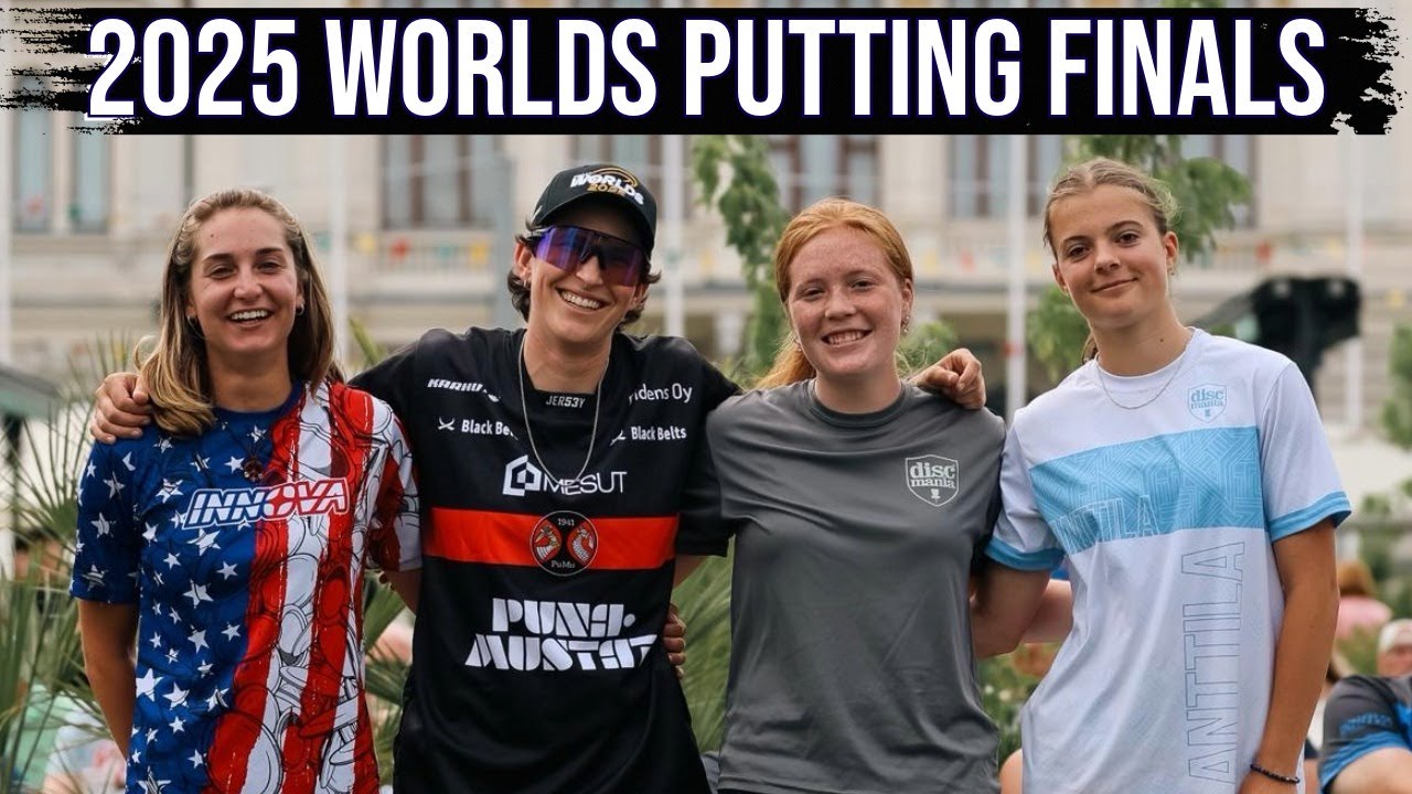 2025 PDGA Worlds • FPO Putting Fnls • Cadence Burge • Kat Mertsch • Ella Hansen • Kristýna Jurčíková
