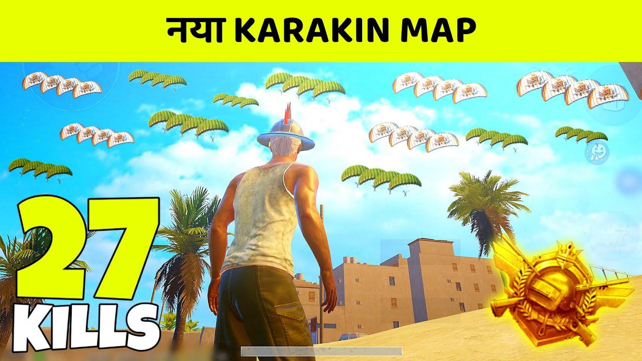 😍 First Gameplay Of New KARAKIN Map - Pubg Mobile