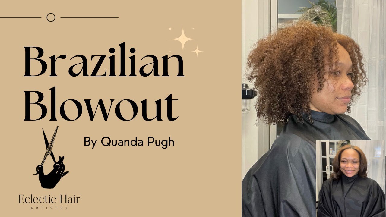 Brazilian Blowout on Naturally Curly Hair
