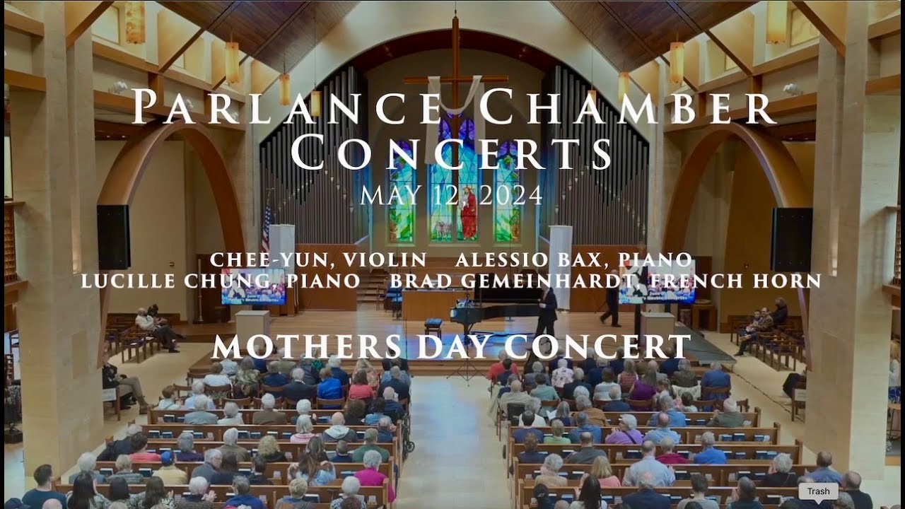 Michael Parloff Introduces Dvorak’s “Songs My Mother Taught Me” for violin and piano
