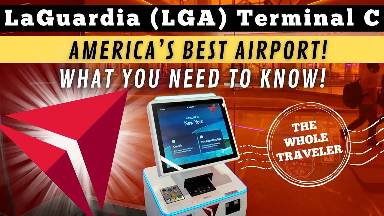 Navigating LaGuardia Airport Terminal C: The BEST Airport in the US! Check Out Delta's New Terminal