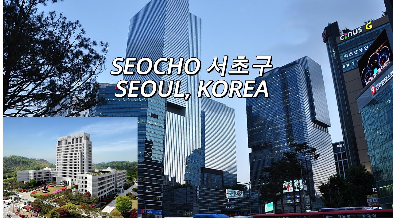 Seocho-dong Street 서초구 / Seoul, Korea #travel #southkorea #서초구 #서울 #healing #asmr