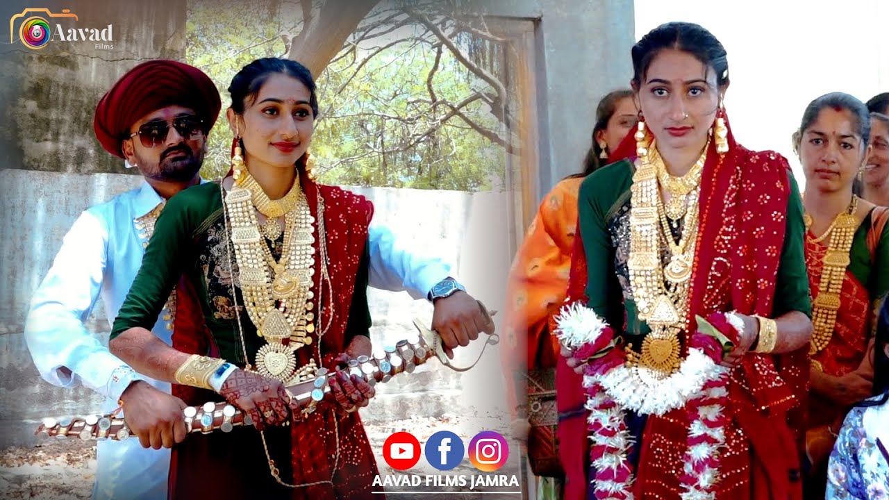 ~Bride Entry ~Traditional Wedding | Nilesh Weds Lilu | #wedding #couple #maherwedding