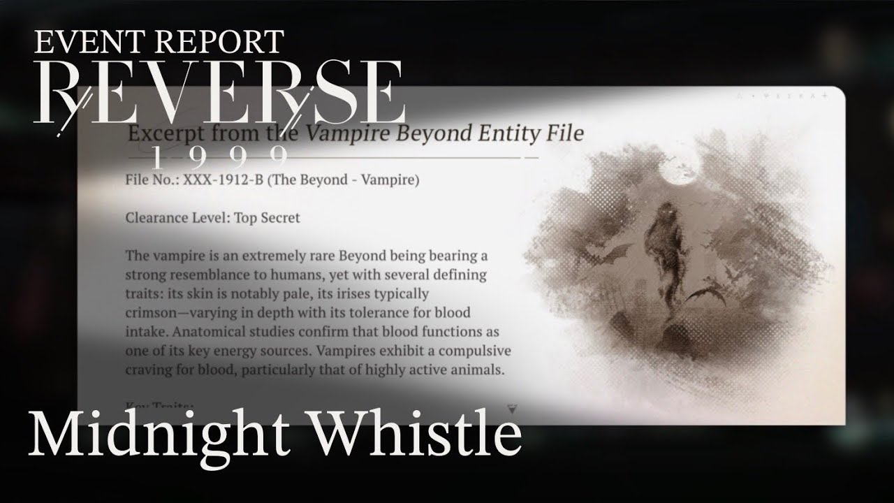 Reverse: 1999 Event Reports [Midnight Whistle]