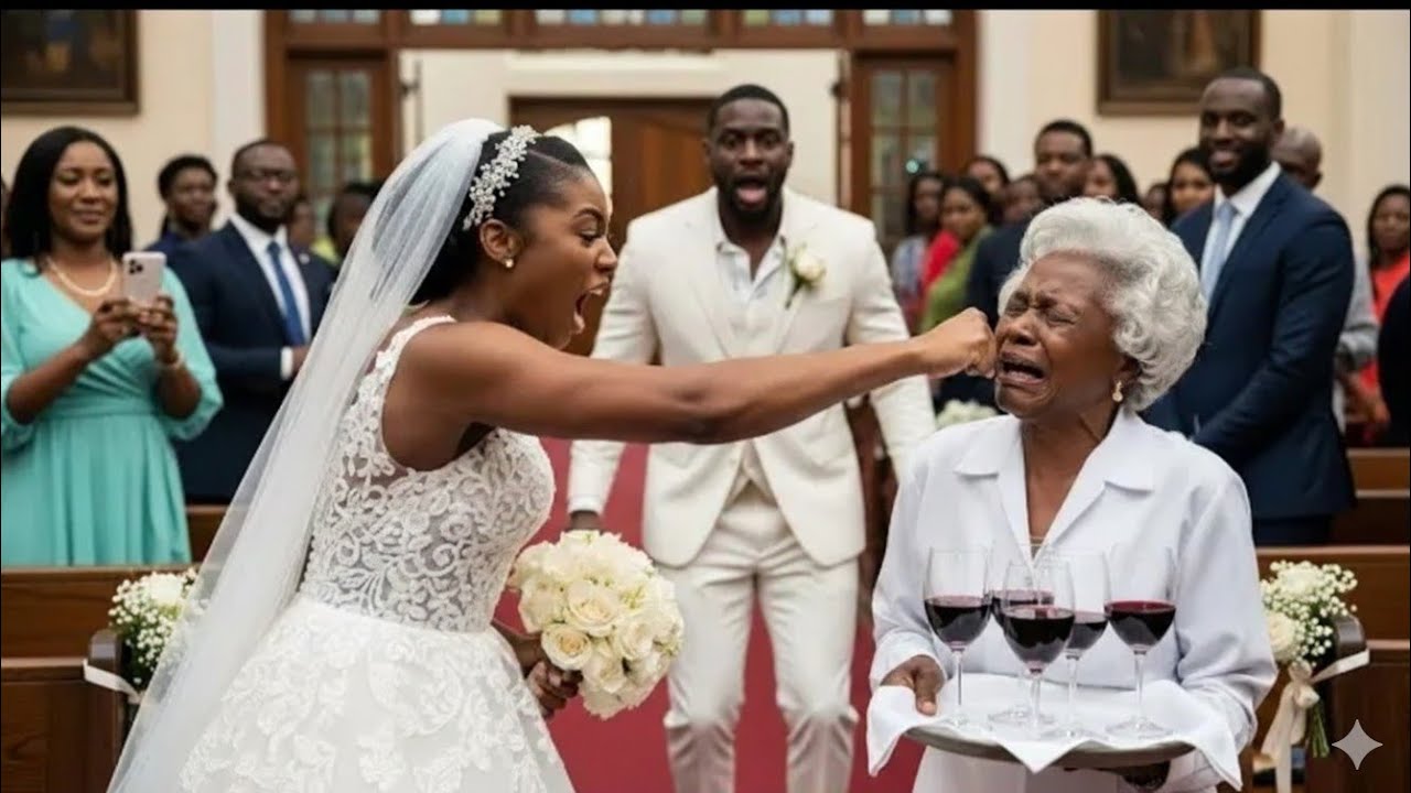 La Mariée A Gifié Une Serveuse À Son Propre Mariage… Sans Savoir Que C’Était Sa Belle-Mère #contes