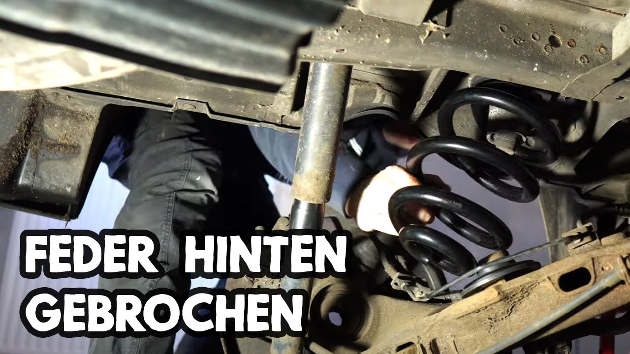 Fahrwerkfedern hinten beim T5 Bus tauschen | Wartung passend für VW T5 | Küstenvan