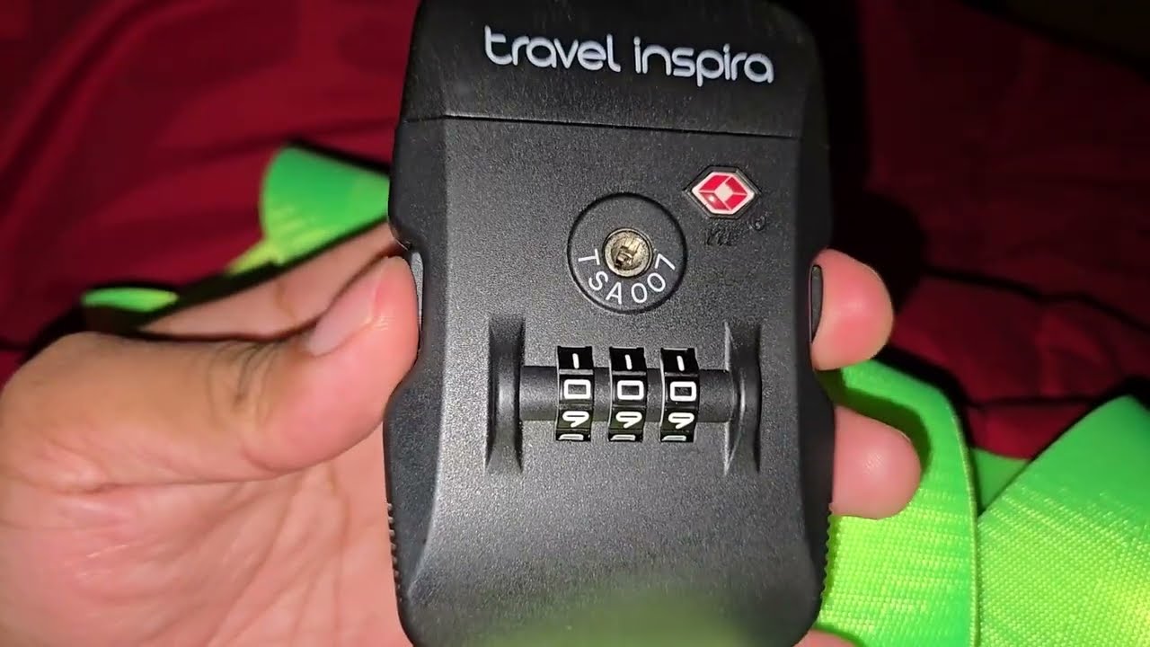 How to Unlock Forgotten Travel Inspira Luggage Straps code