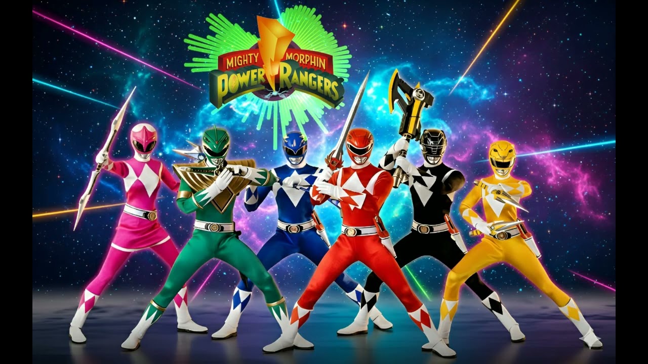 Reborn Synth - Power Rangers - Main Theme (Female-Synthwave-Remix) HQ