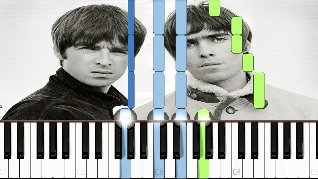 Let There Be Love - Oasis | Piano Tutorial + Sheet Music