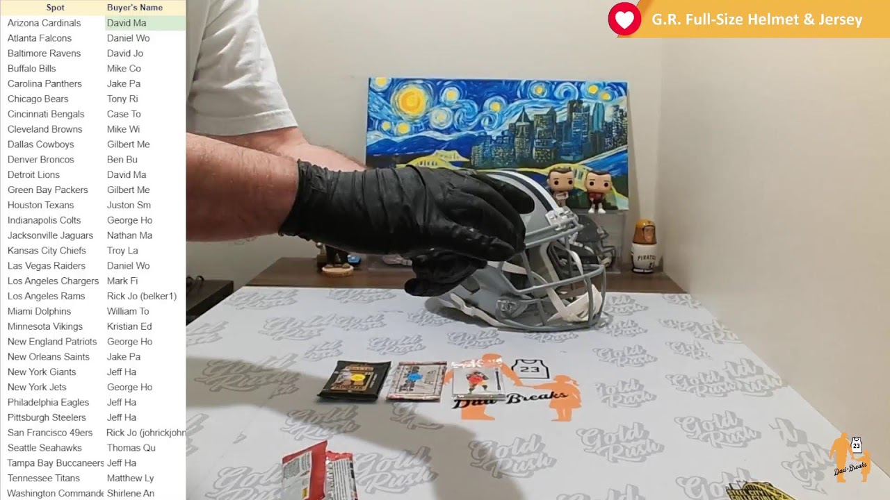 Dad-Breaks.com 1/30/26: Full-Size helmets, baseball bats, FUNKO, sneaker, jerseys, pics, balls +more