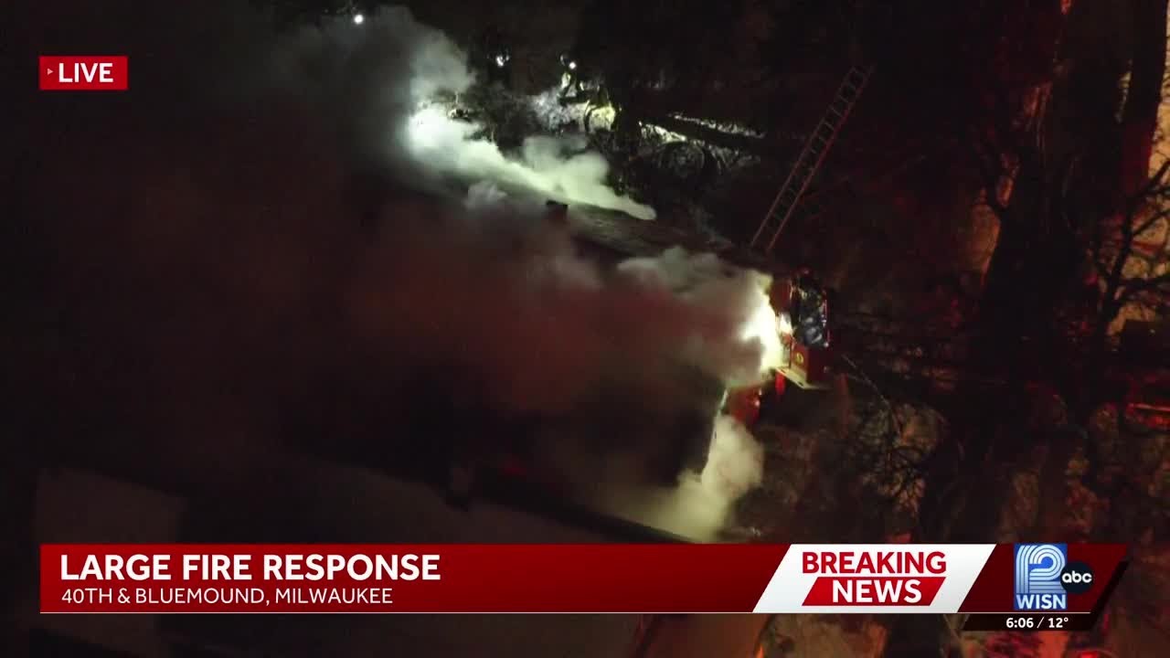 House Fire, Large Response