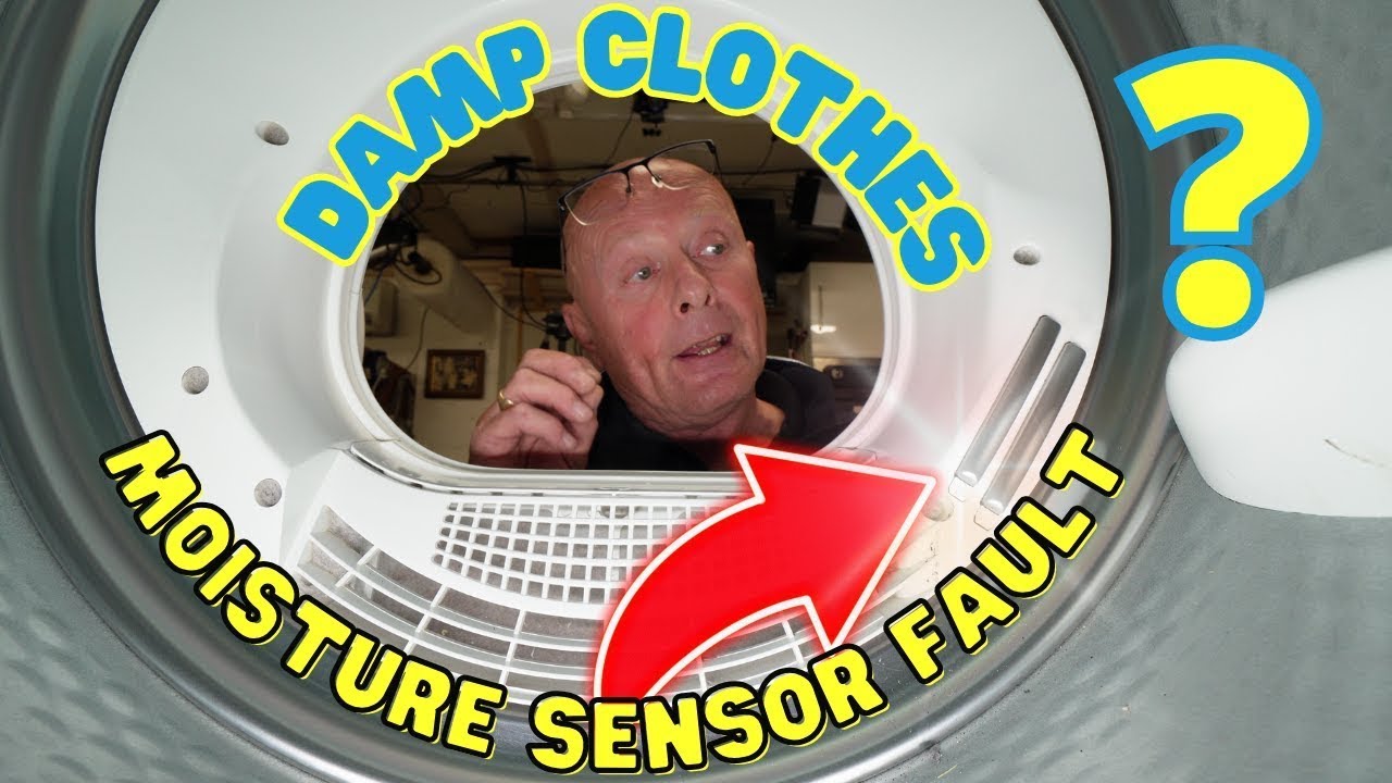 Tumble Dryer Stops & Clothes Not Dry? Won’t Finish the Cycle Moisture Sensor Solutions!