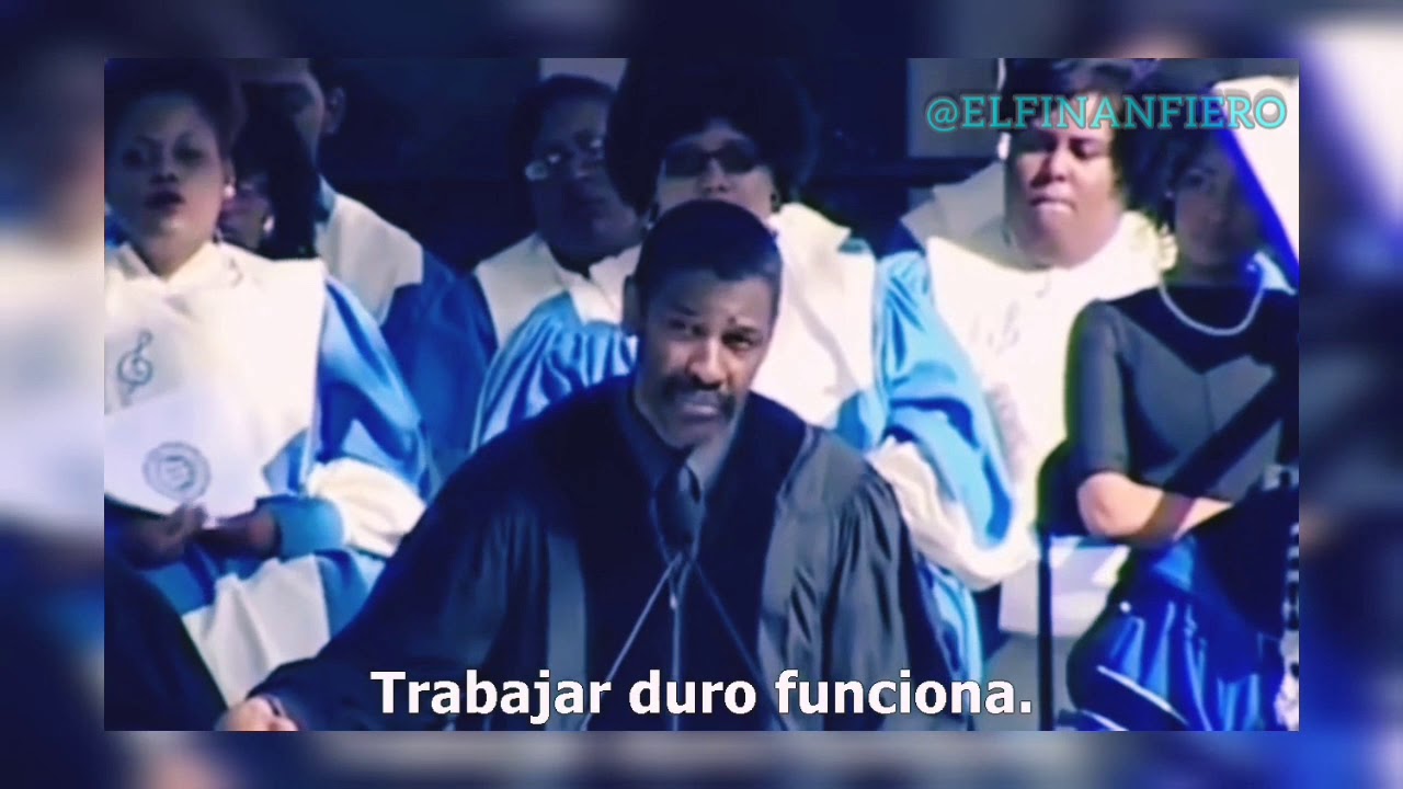 PON A DIOS PRIMERO | PUT GOD FIRST DENZEL WASHINGTON SPEECH DISCURSO