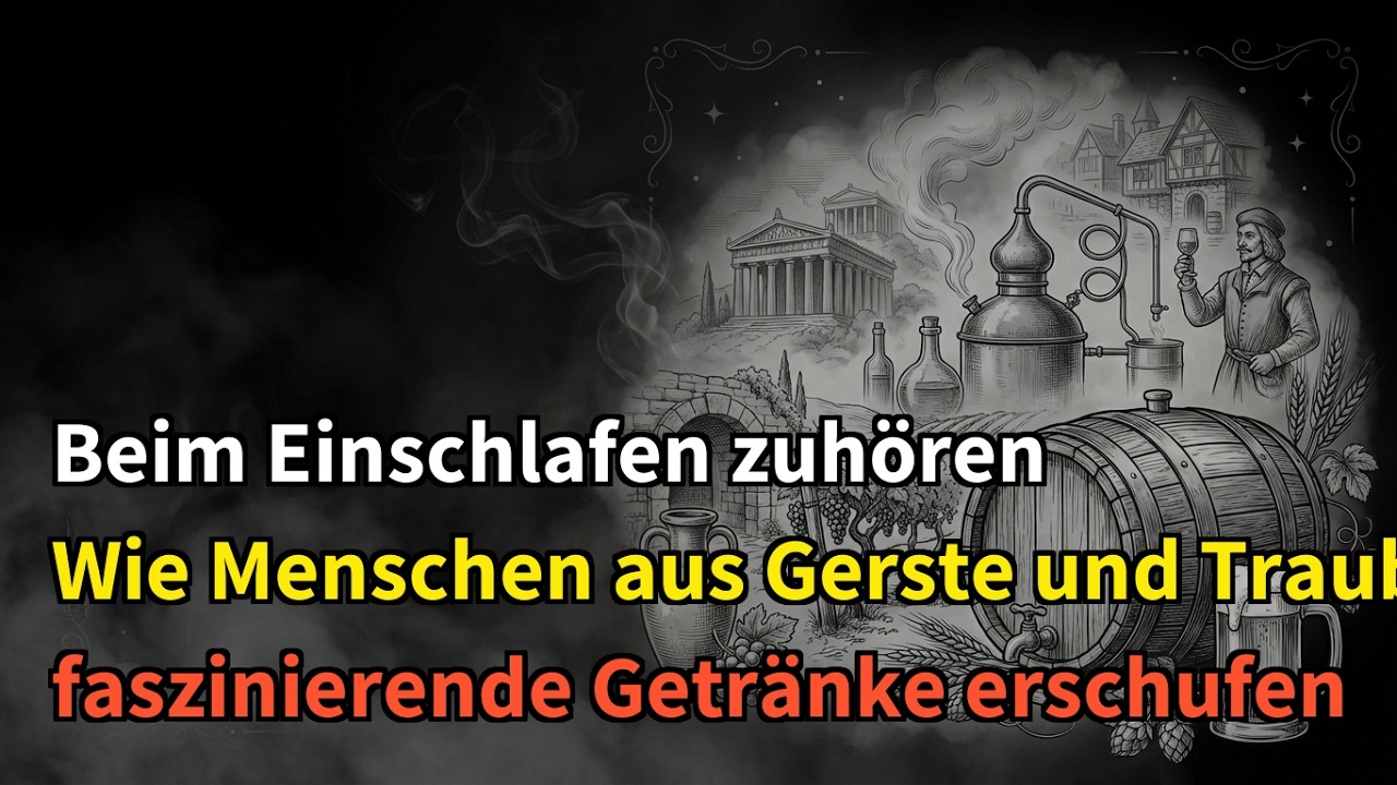 🌙 Einschlafen mit Die Geschichte des Alkohols: Bier, Wein und Spirituosen #Schlafdoku